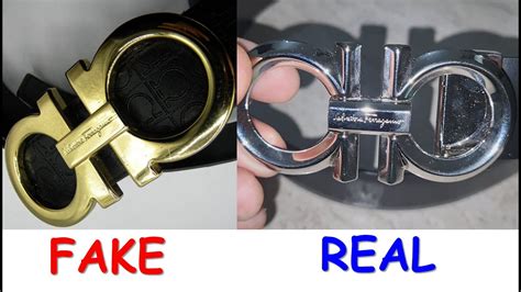 real vs fake white ferragamo belt|ferragamo scam examples.